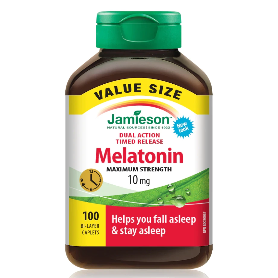 Melatonin 10 mg Timed Release 100 Caplets