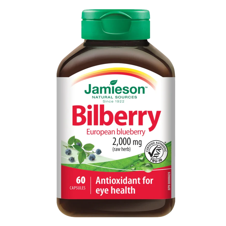 Bilberry 2000 mg 60 Capsules