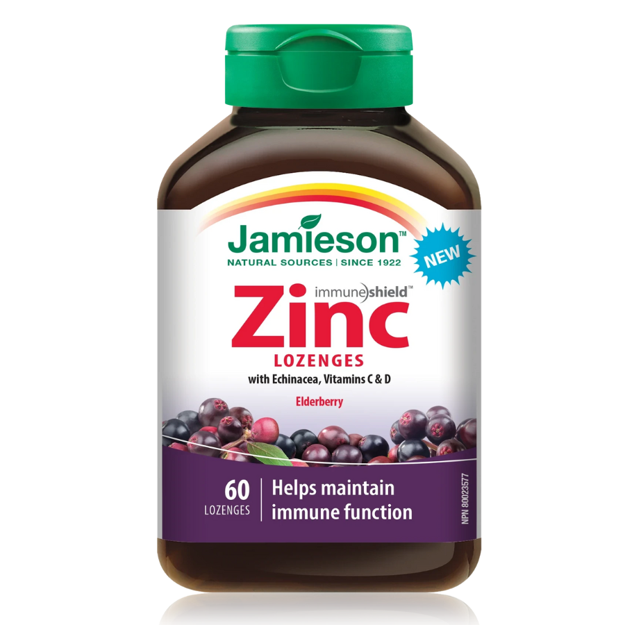 Zinc Lozenges Elderberry 60 Lozenges