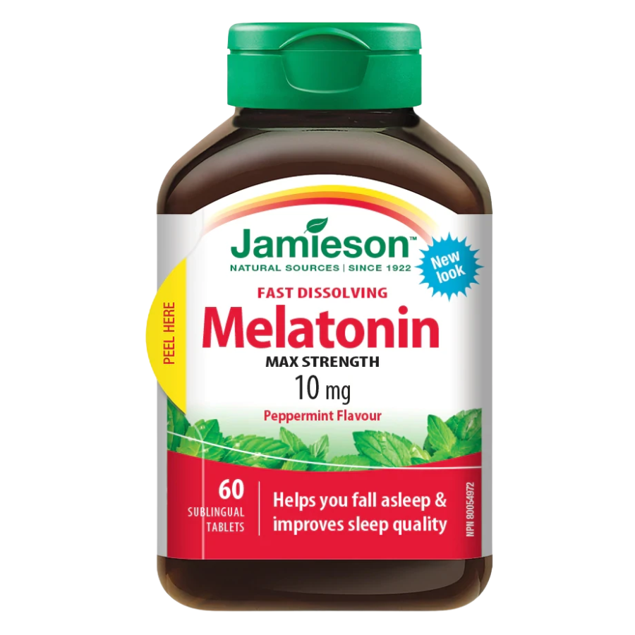 Melatonin 10 mg Sublingual Mint 60 Tablets