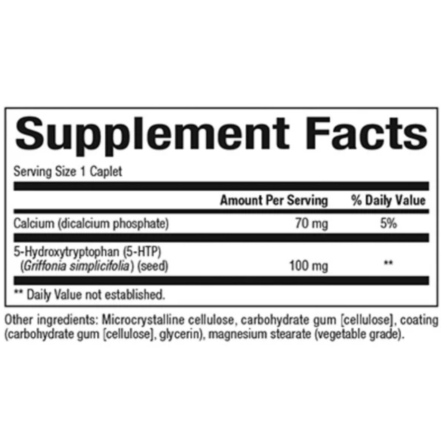 5-HTP 100 mg, 60 Time-Release Caplets