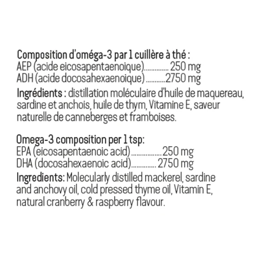 NeurOmega Cran/Ras 150 ml