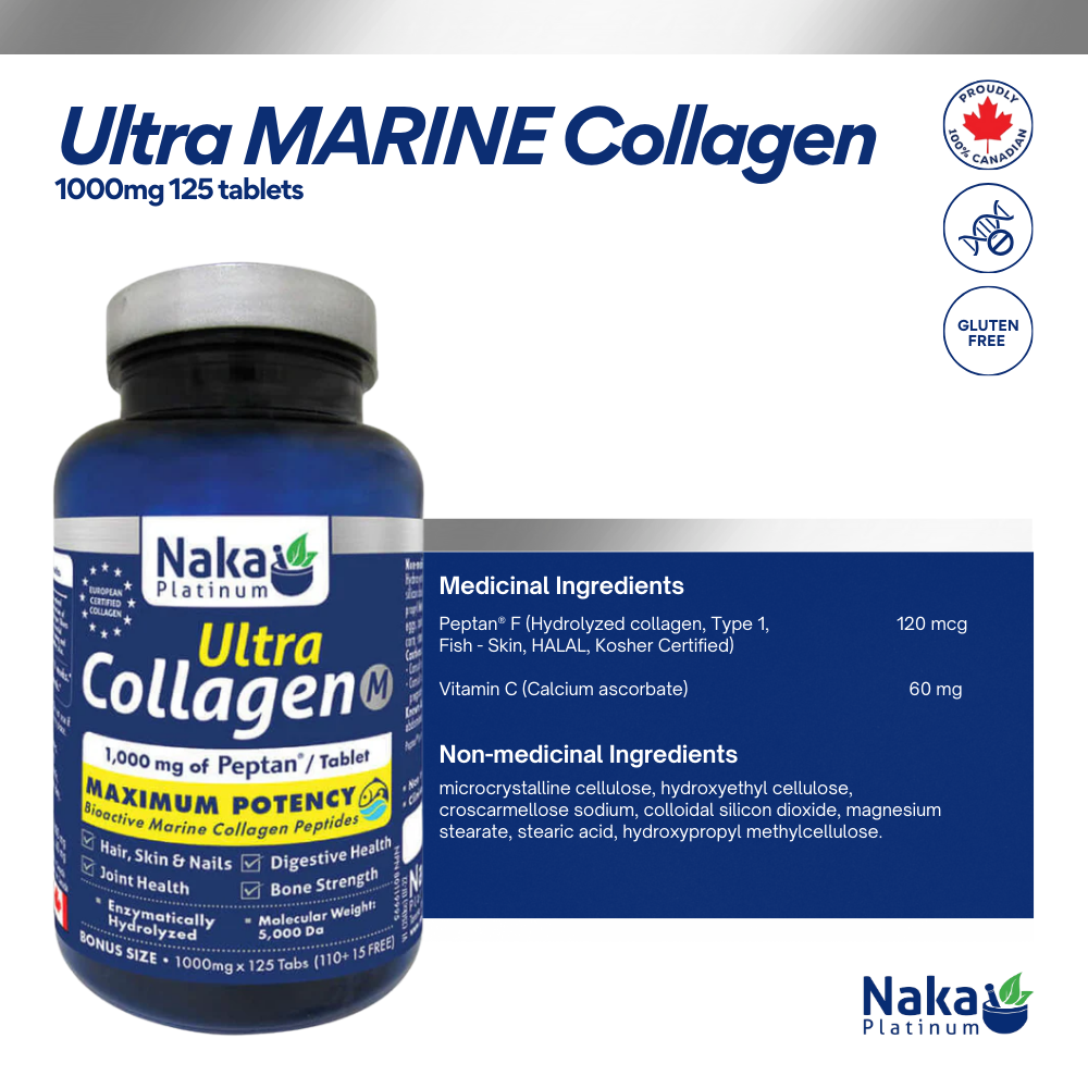Ultra MARINE Collagen 1000 mg 125 tablets