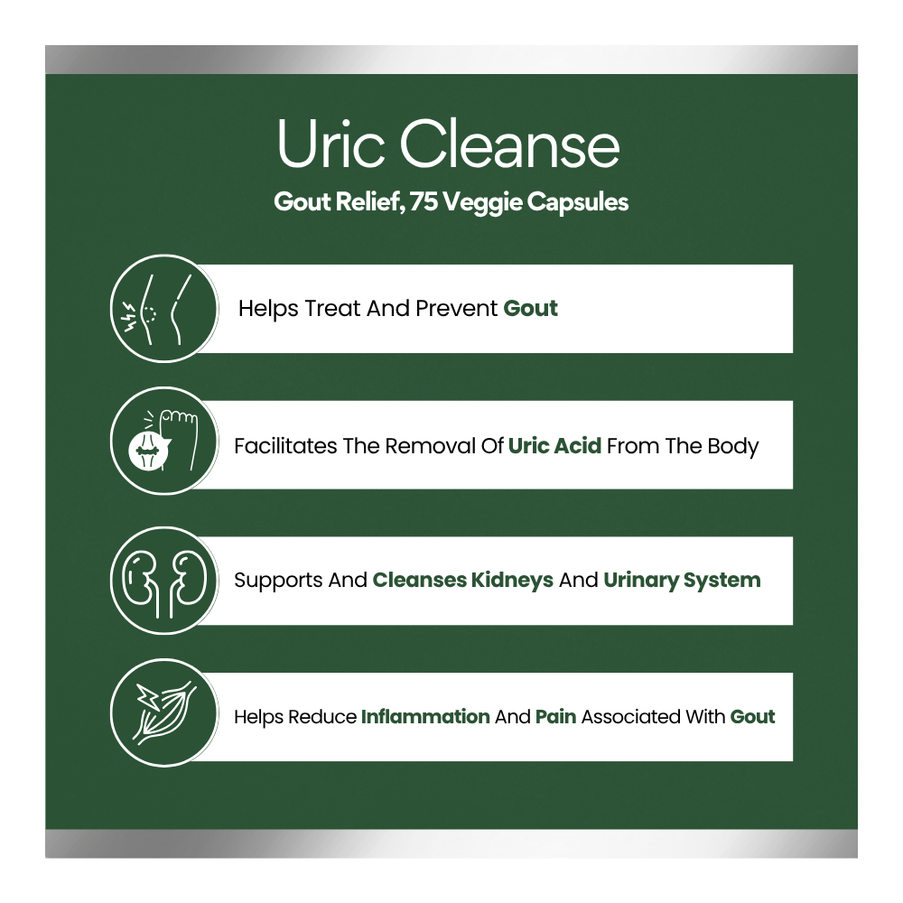 Platinum Uric Cleanse 75 Veggie Capsules