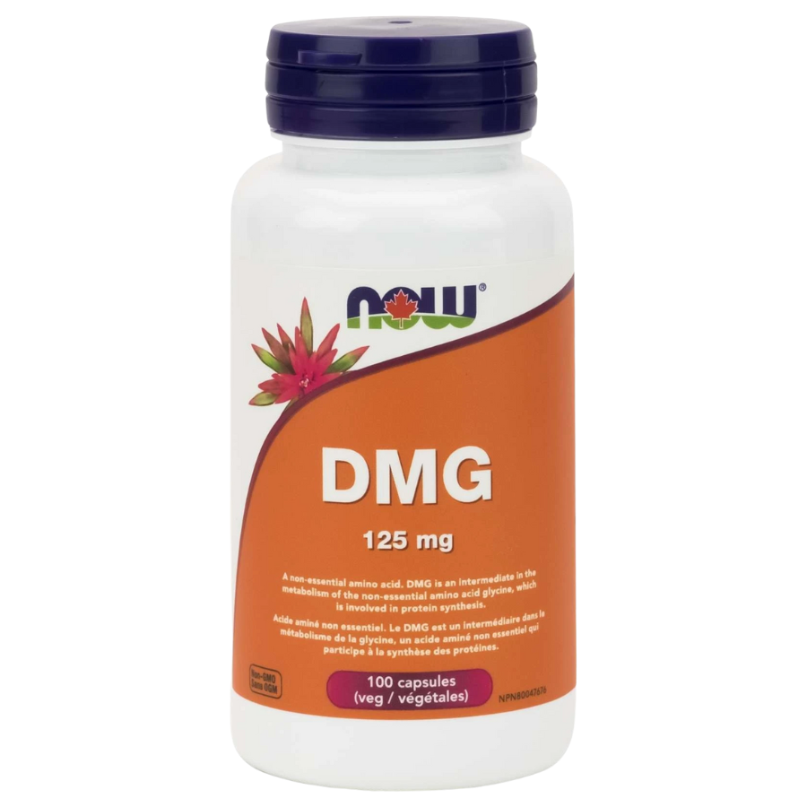 DMG 125 mg, 100 Veg Capsules