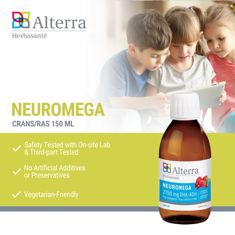 NeurOmega Cran/Ras 150 ml