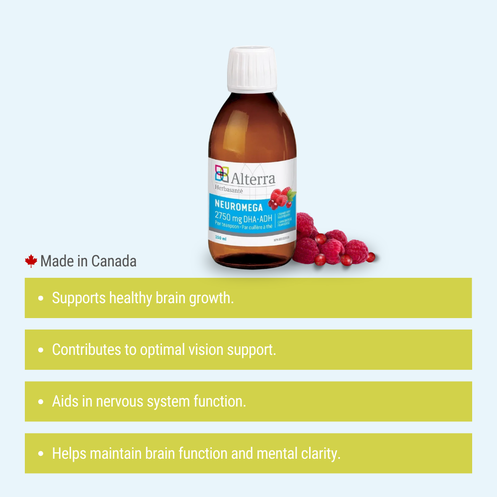 NeurOmega Cran/Ras 150 ml