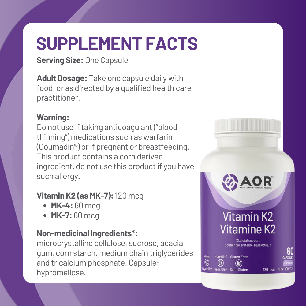 Vitamin K2 60 Capsules
