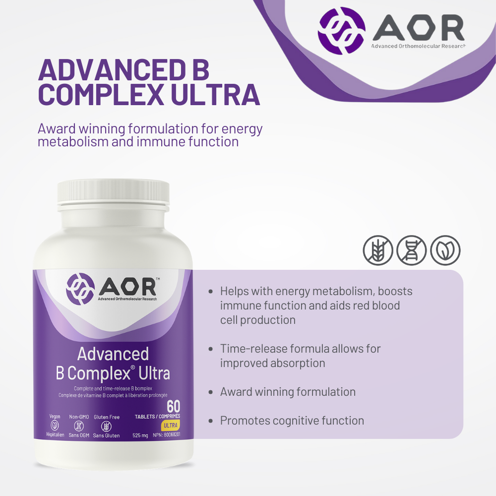 Advanced B Complex Ultra, 60 Tablets