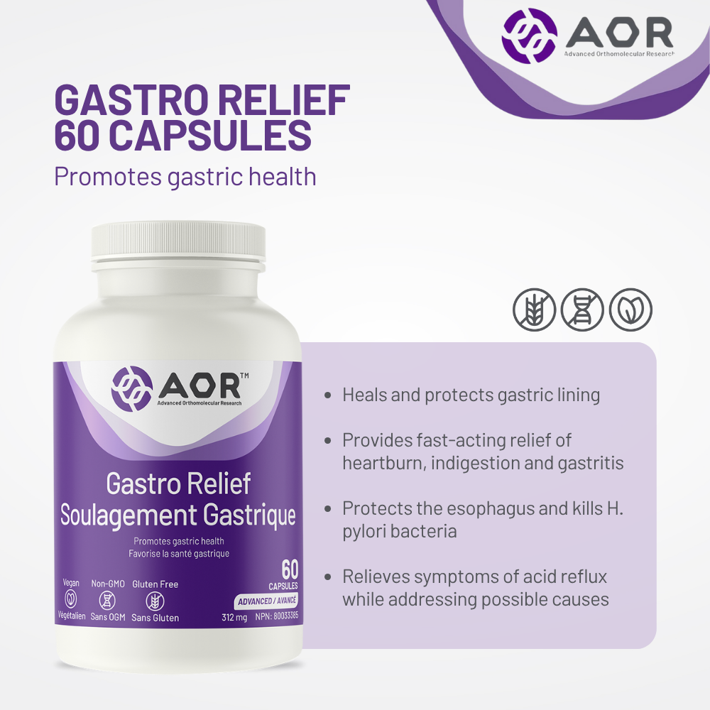 Gastro Relief, 60 Capsules