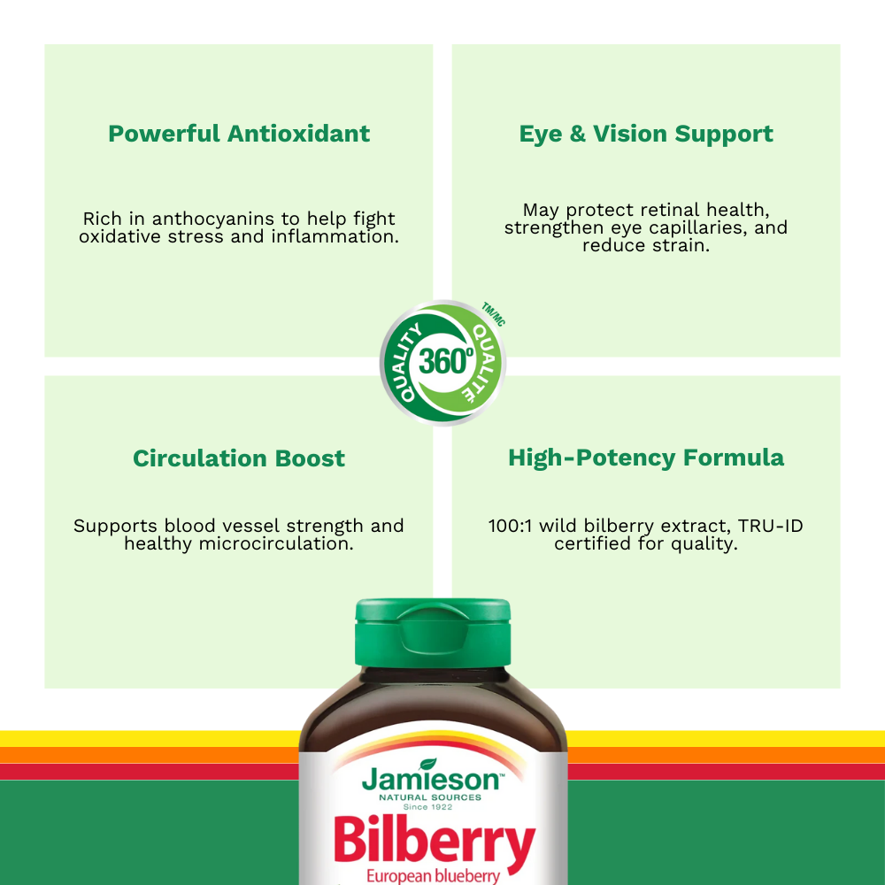 Bilberry 2000 mg 60 Capsules