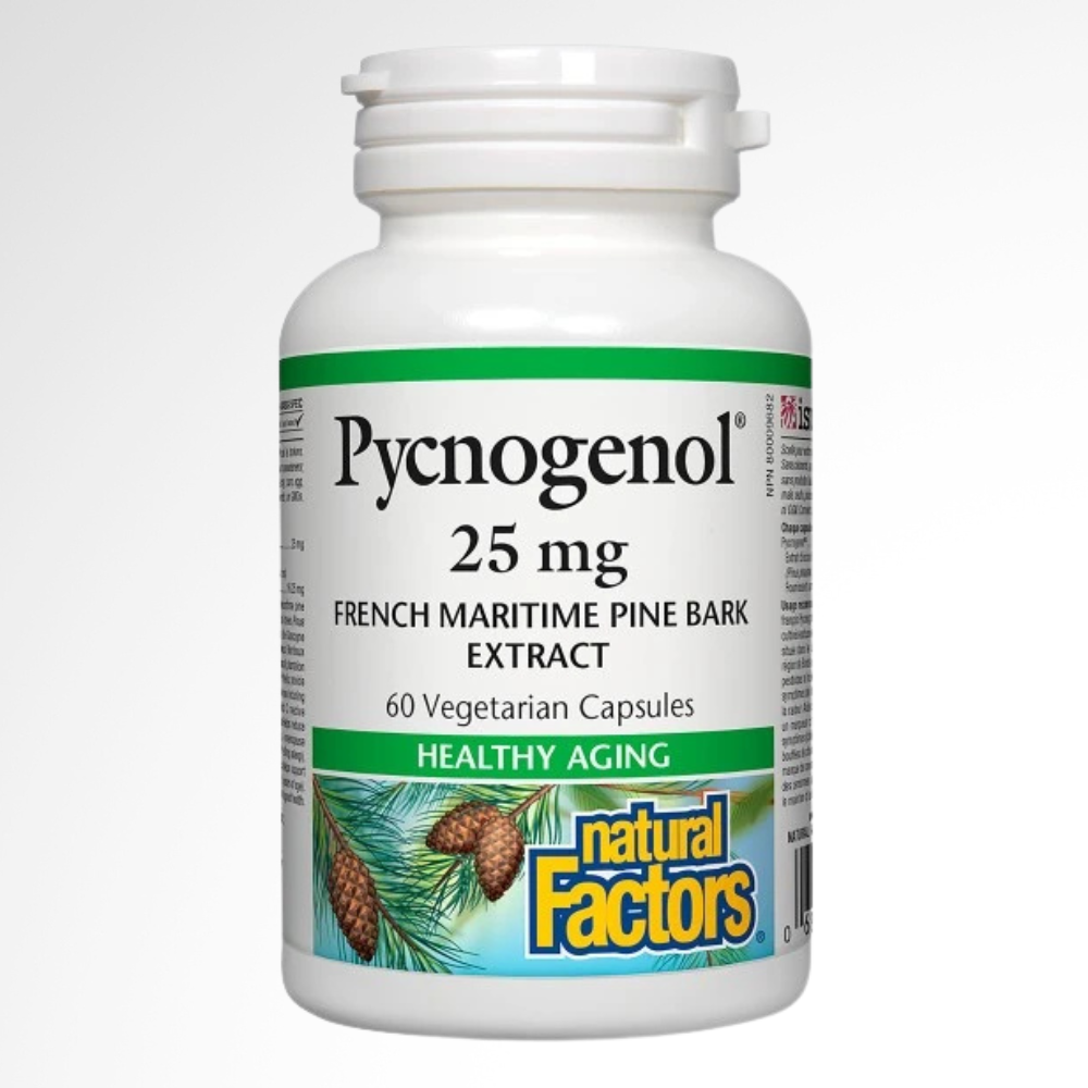 Pycnogenol 25 mg 60 Vegetarian Capsules