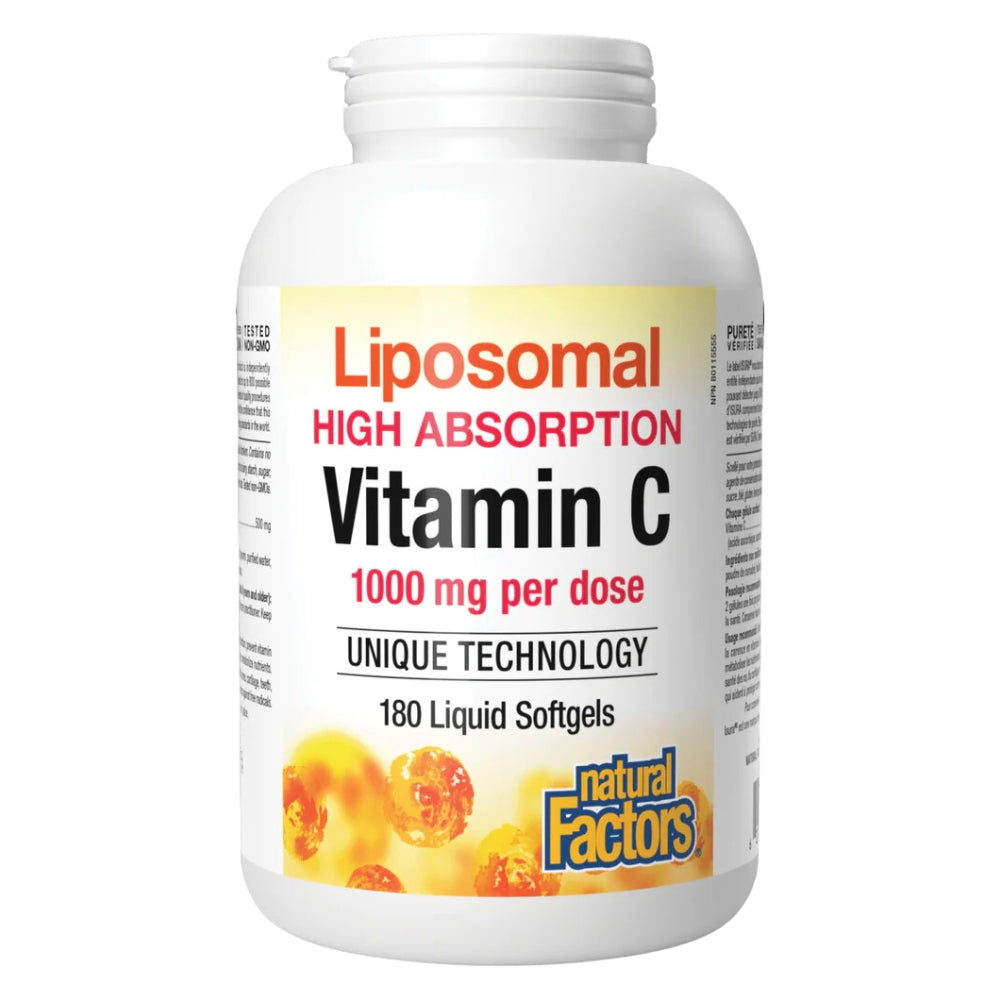 Liposomal Vitamin C 1000 mg 180 Liquid Softgels