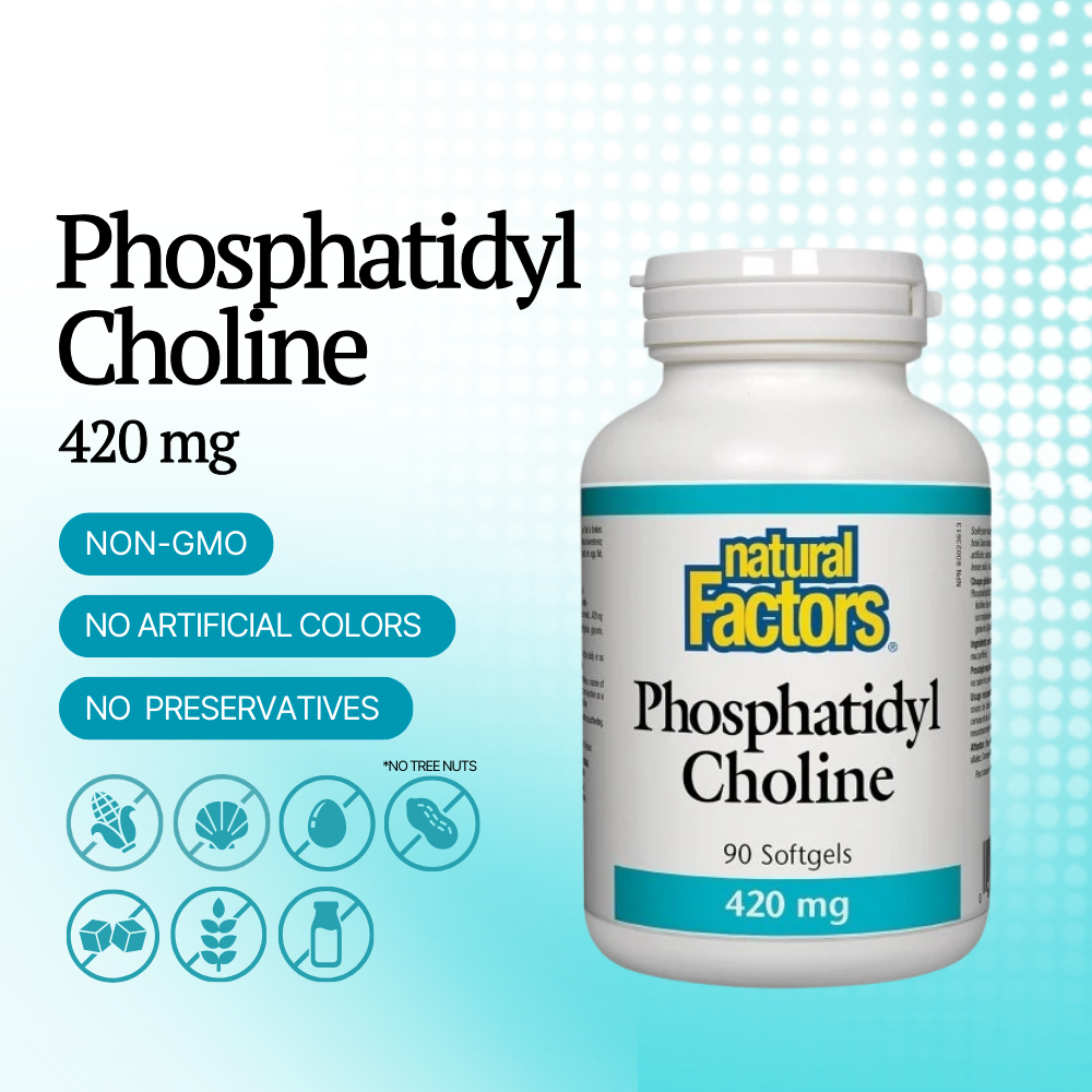 Phosphatidyl Choline 420 mg, 90 Softgels