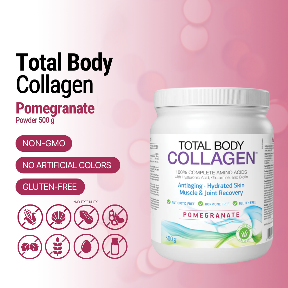 Total Body Collagen, Pomegranate 500 g