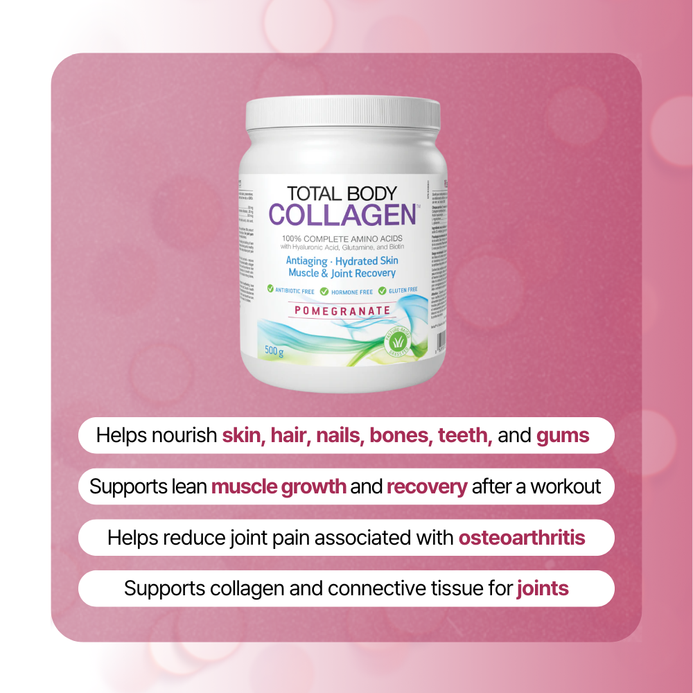 Total Body Collagen, Pomegranate 500 g