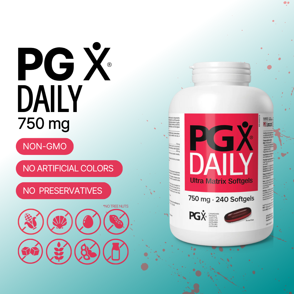 PGX Daily Ultra Matrix 750 mg, 240 Softgels
