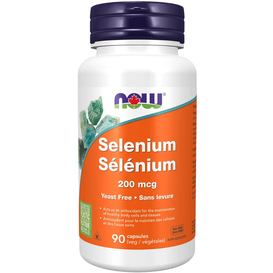 Selenium 200 mcg Yeast Free 90 Veggie Caps