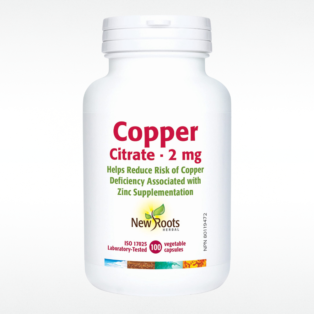 Copper Citrate 2 mg 100capsules