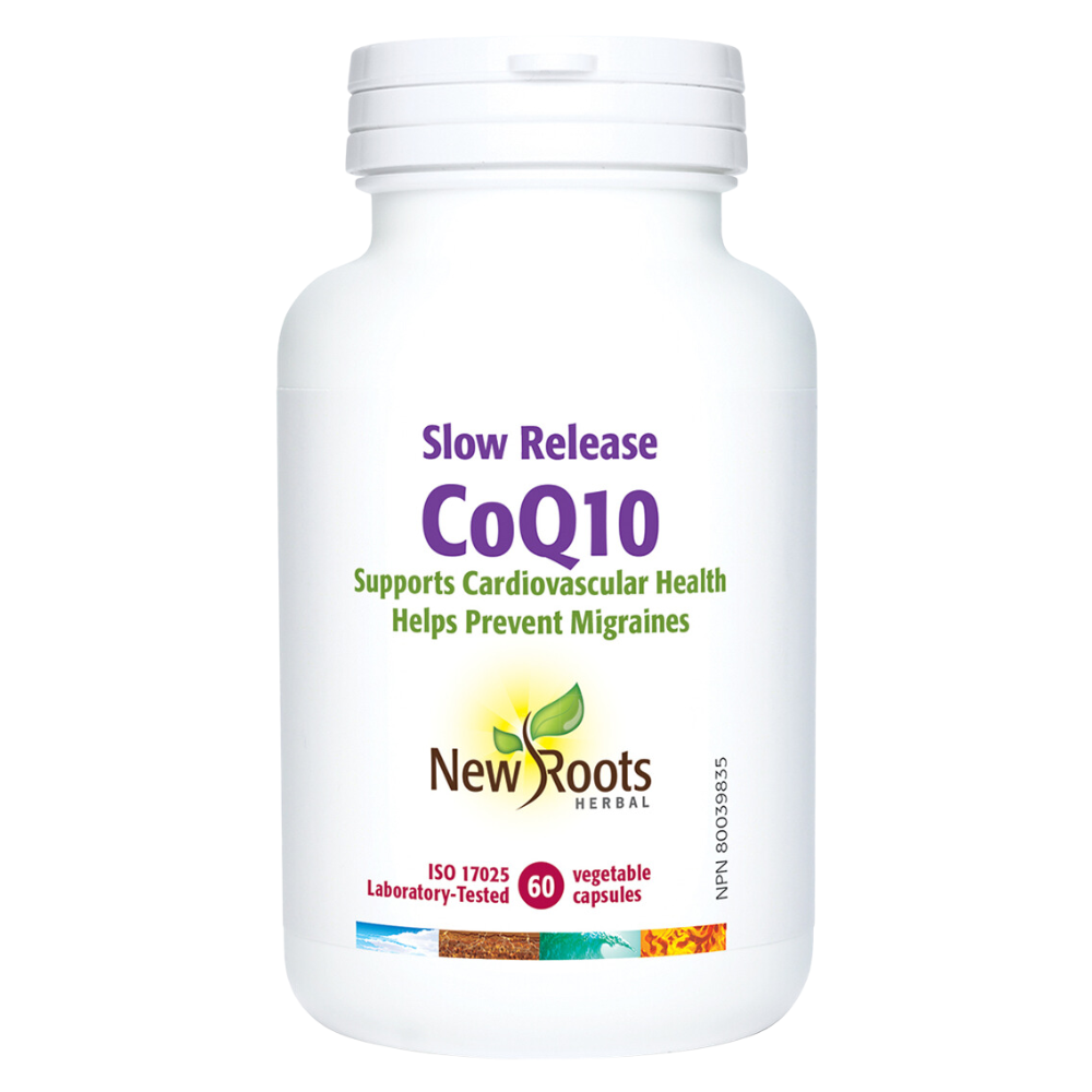 Slow Release CoQ10 100 mg 60 Caps