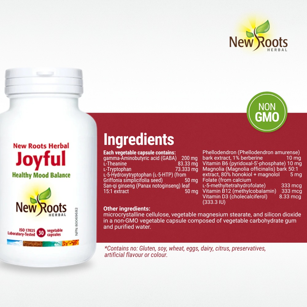 Joyful Healthy Mood Balance 30 Capsules