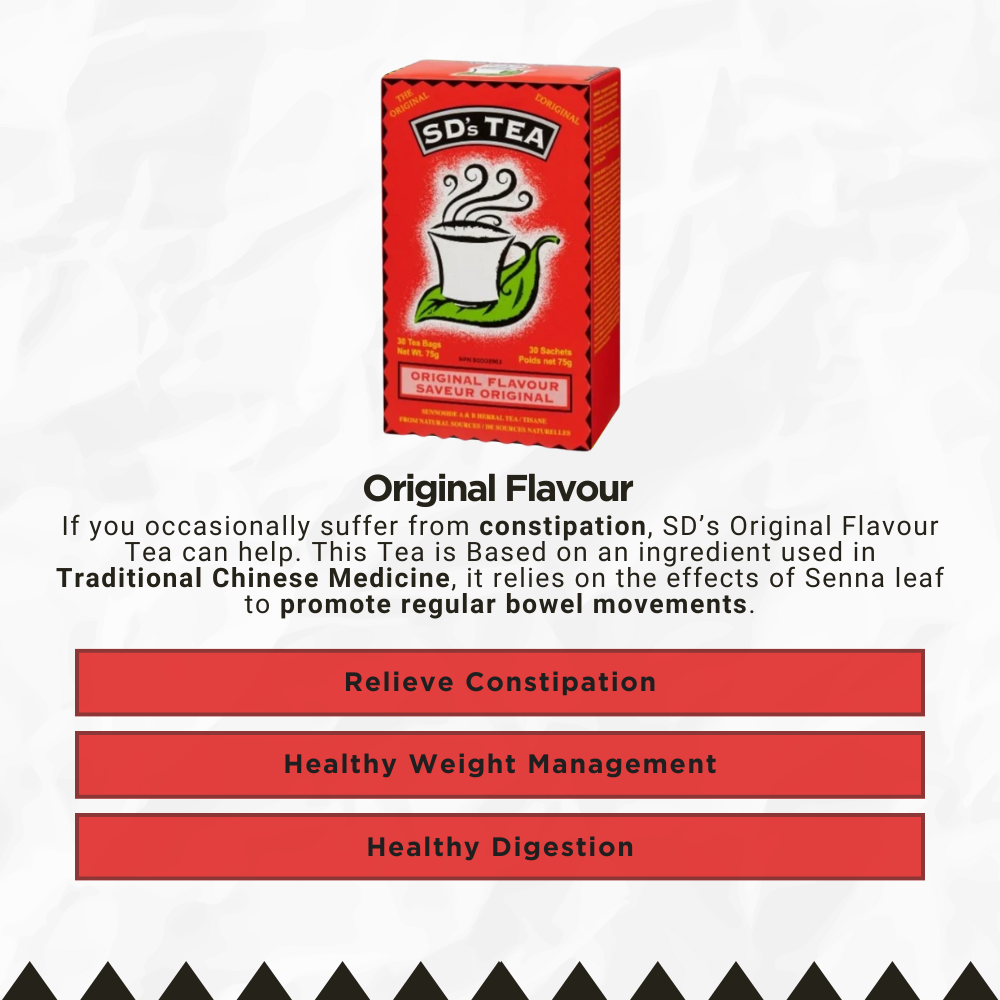 SD's Tea® Original 30 Tea Bags