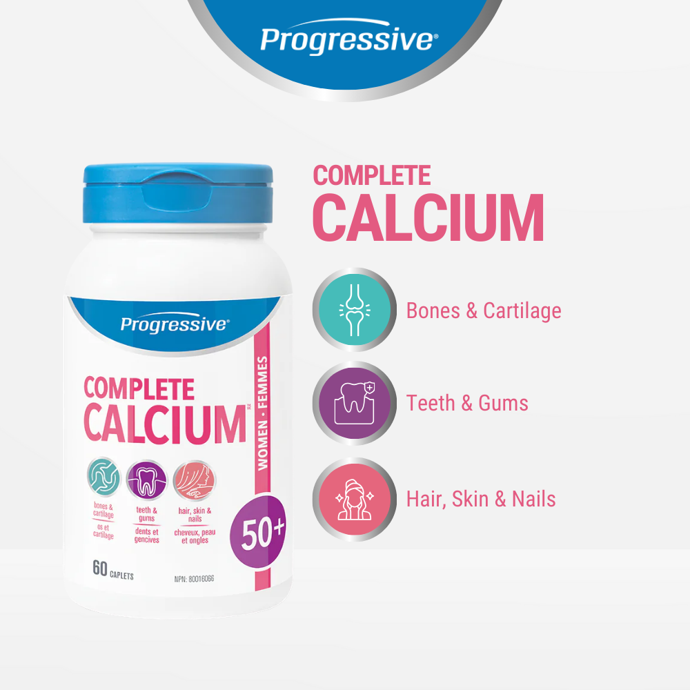 Complete Calcium For Adult Women 50+ 60 Caplets