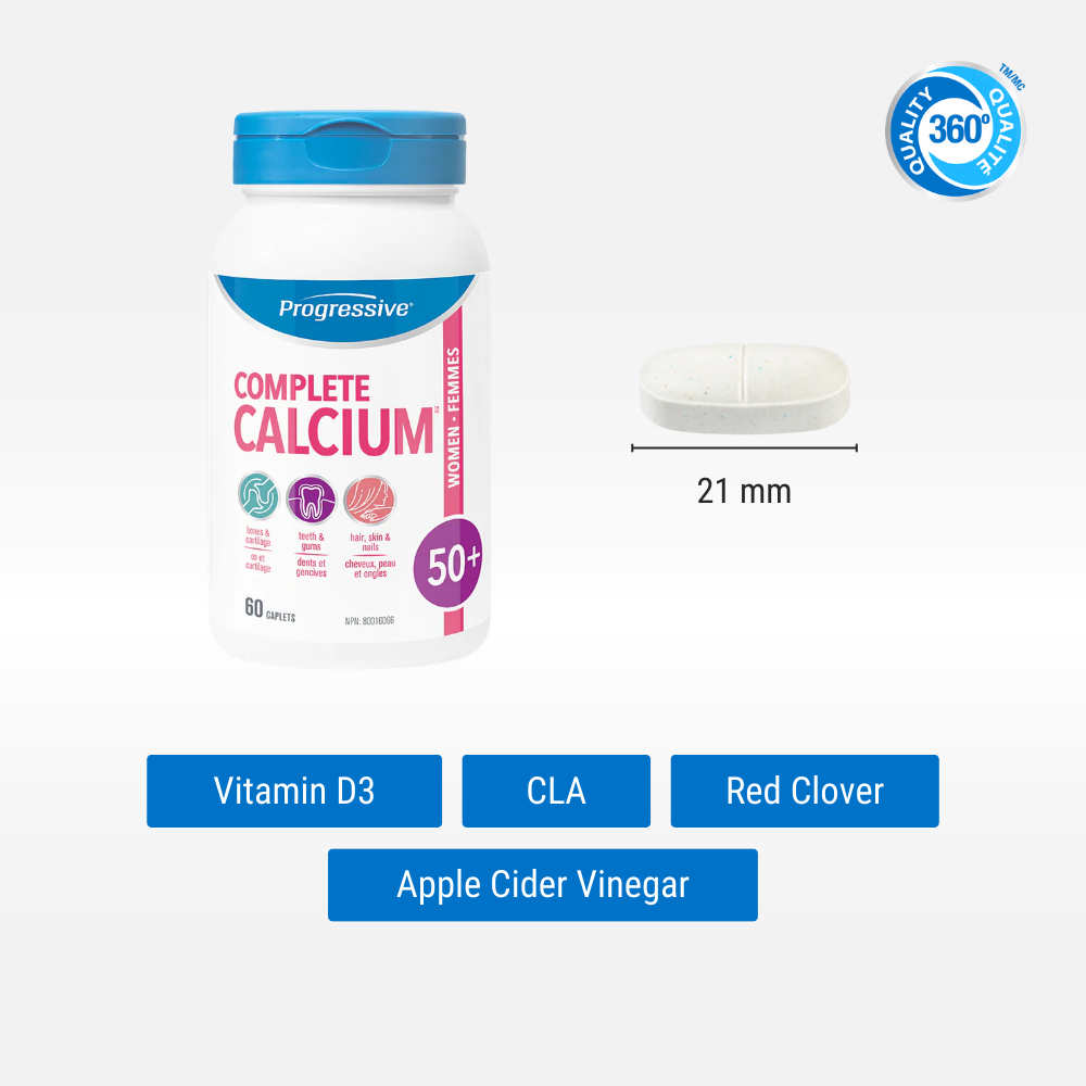 Complete Calcium For Adult Women 50+ 60 Caplets