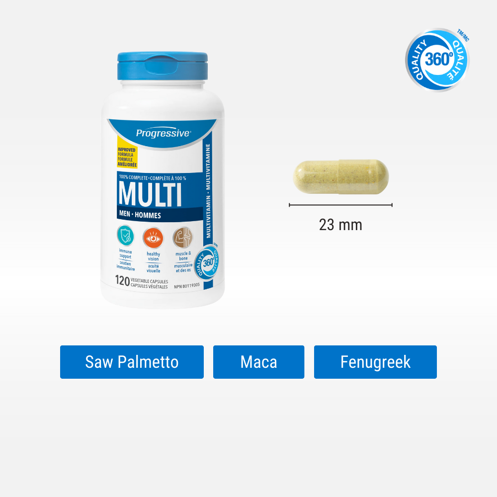 Multivitamin For Adult Men 120 Veggie Caps