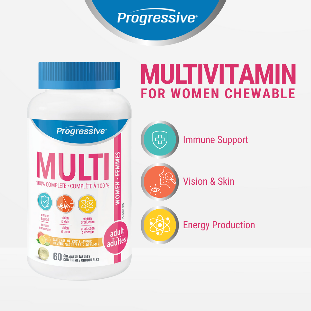 Multivitamin Chewable for Adult Women 60 Chewable Tablets