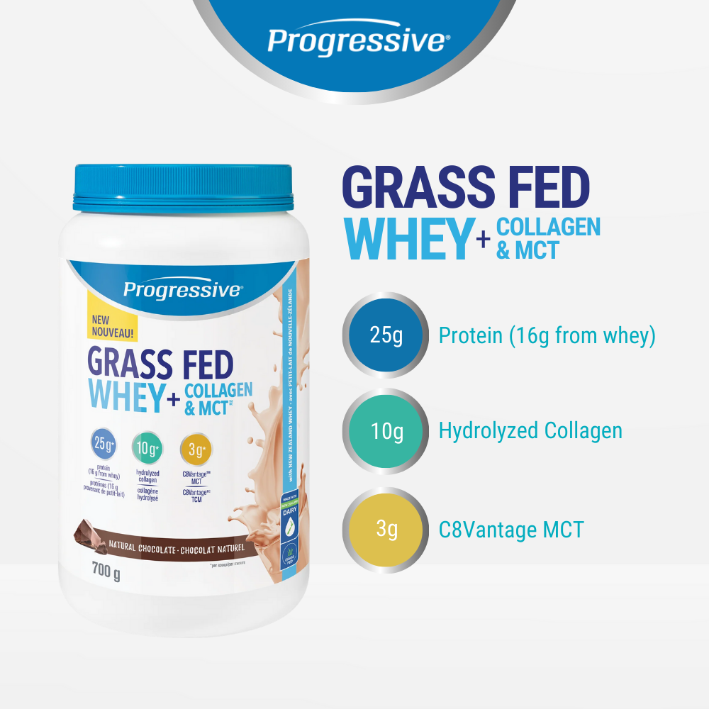 Grass Fed Whey + Collagen & MCT Chocolate 700 g