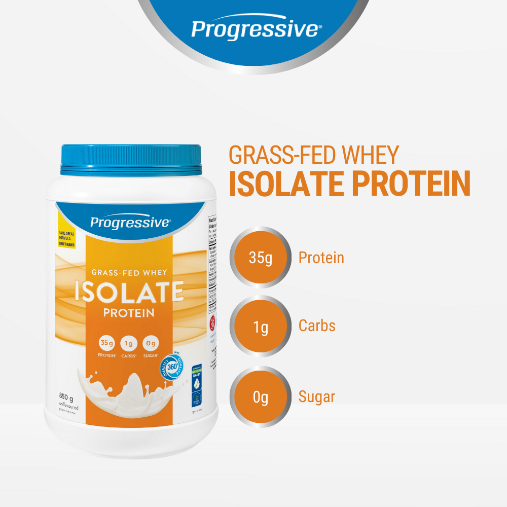 Grass Fed Whey Isolate Unflavoured 850 g