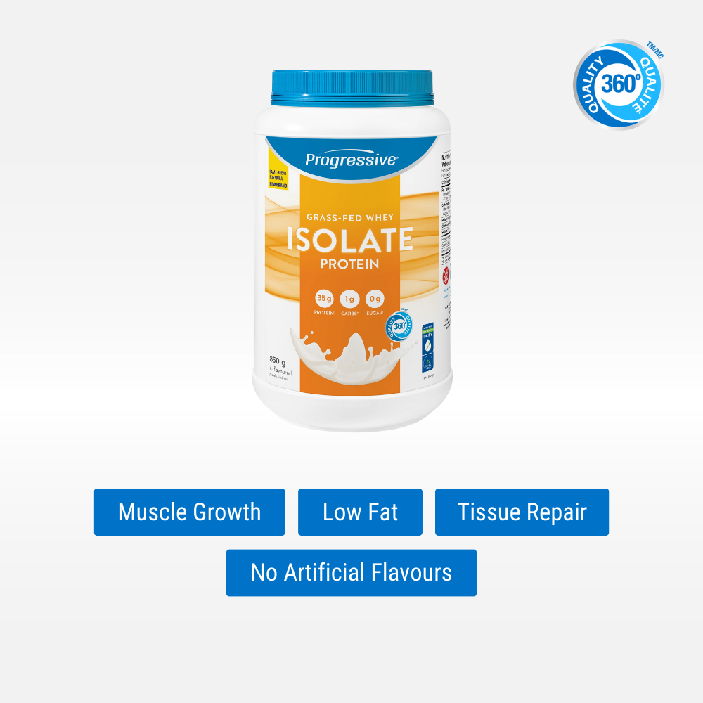 Grass Fed Whey Isolate Unflavoured 850 g