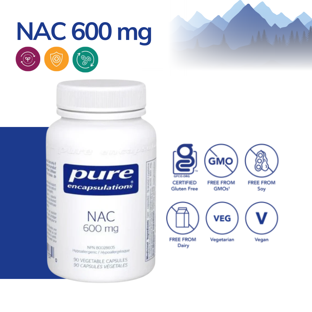 NAC 600 mg 90 Capsules