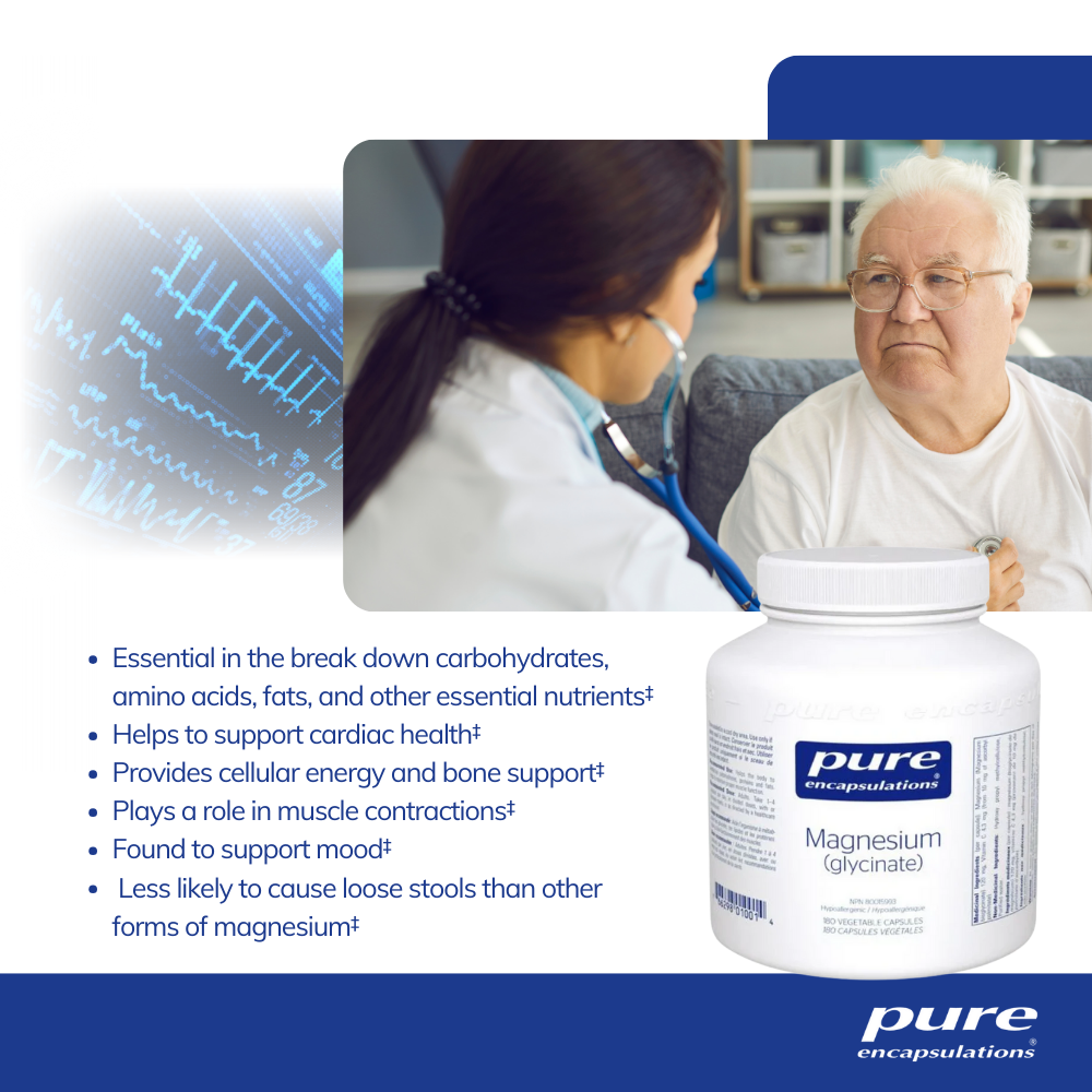 Magnesium (glycinate) 180 Capsules