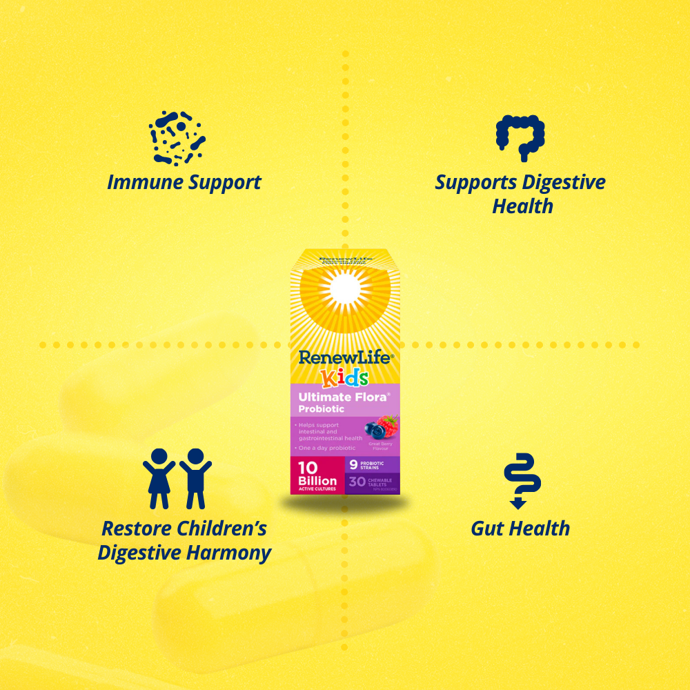 Ultimate Flora Kids Probiotic 10 Billion 30 Capsules