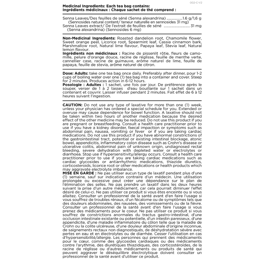 SD's Tea Lemon Mint Flavour 30 Tea Bags