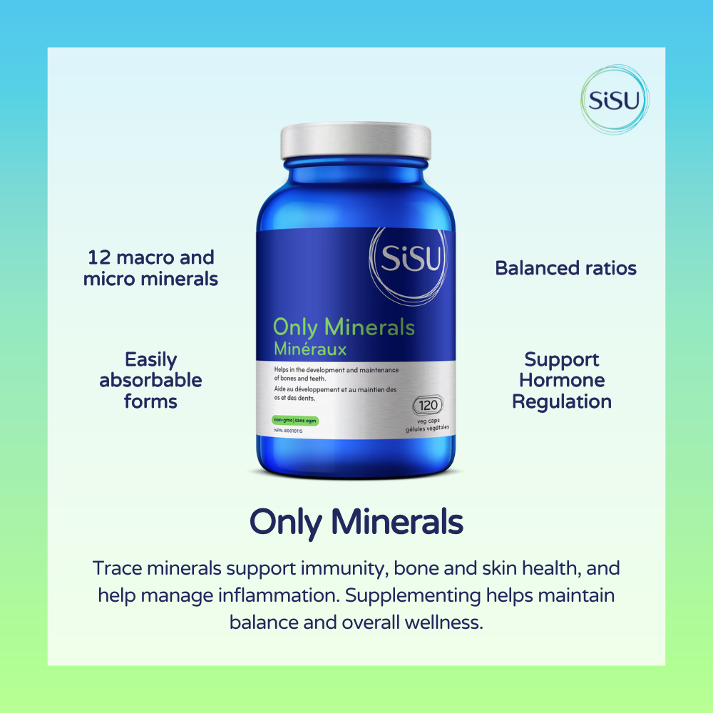 Only Minerals, 120 Vegetable Caps
