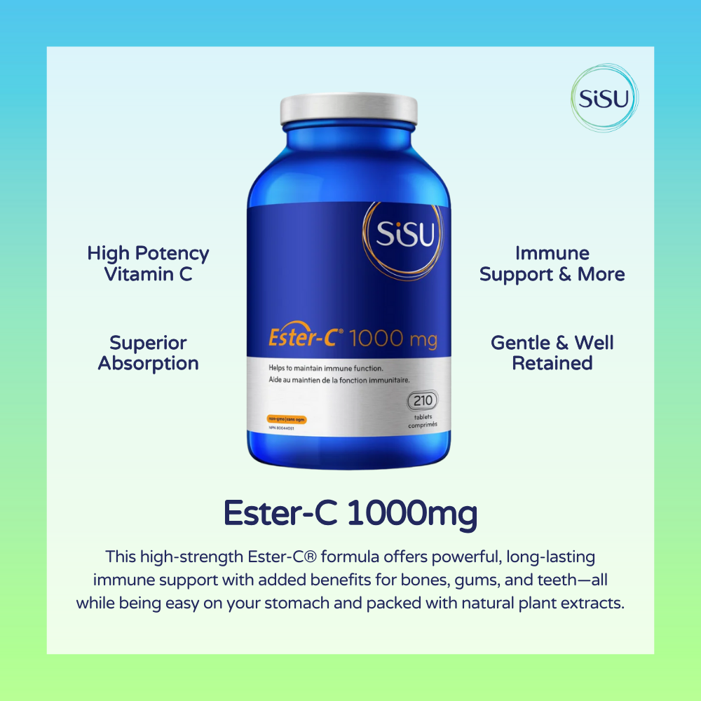 Ester-C 1000 mg, 210 Tablets