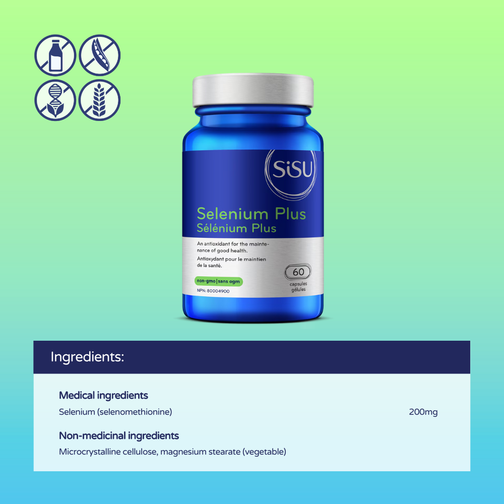 Selenium Plus 200 mcg 60 Caps