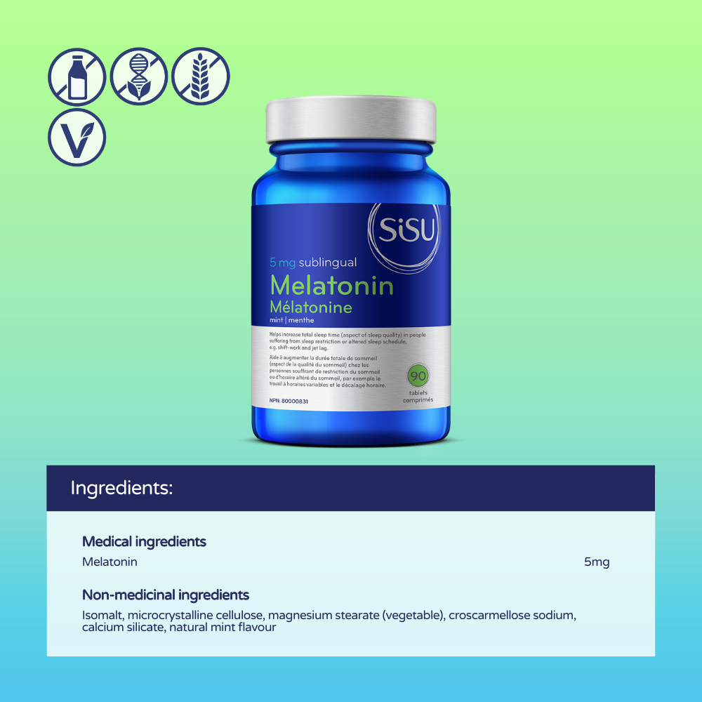 Melatonin 5 mg Mint, 90 Tablets