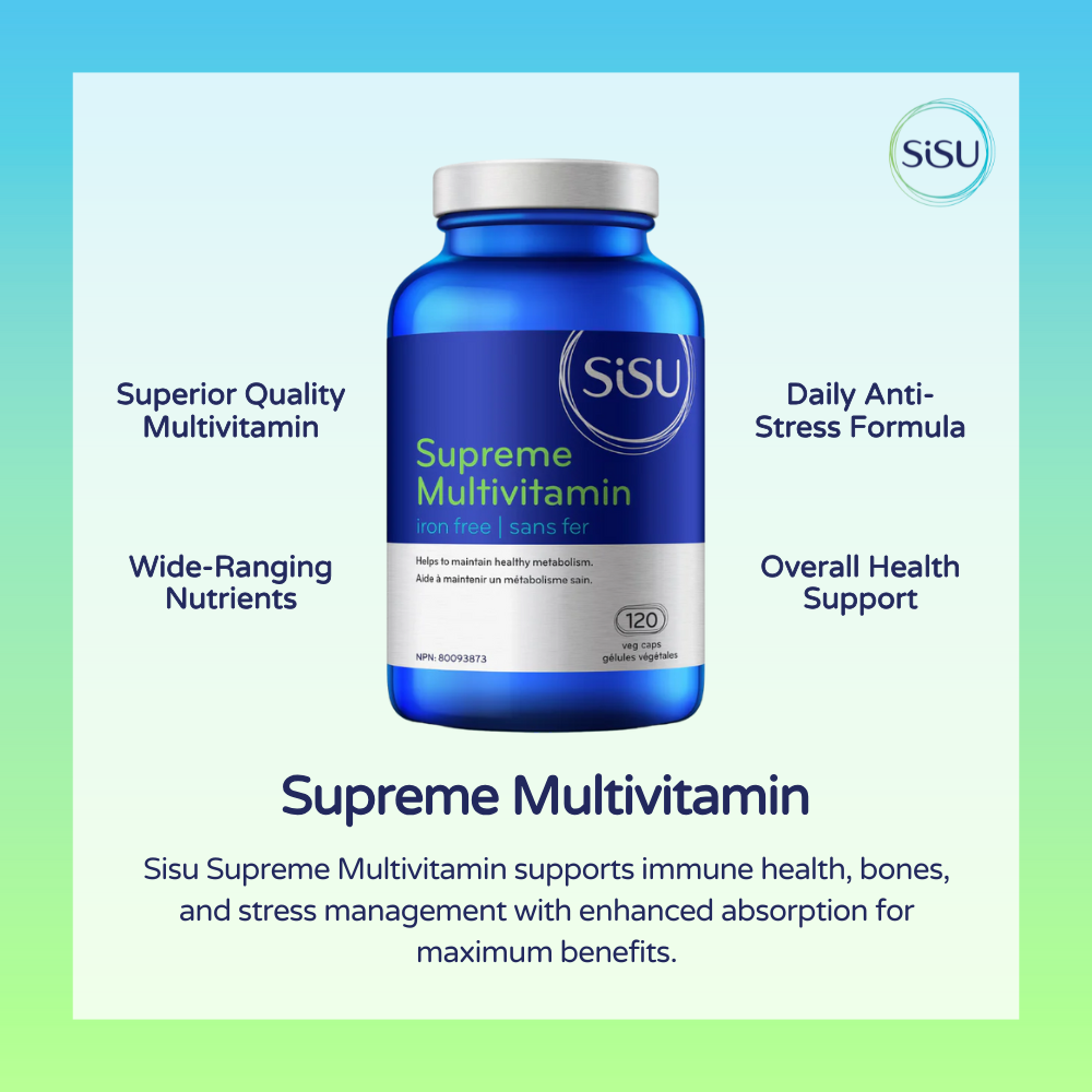 Supreme Multivitamin Iron Free 120 Vcaps