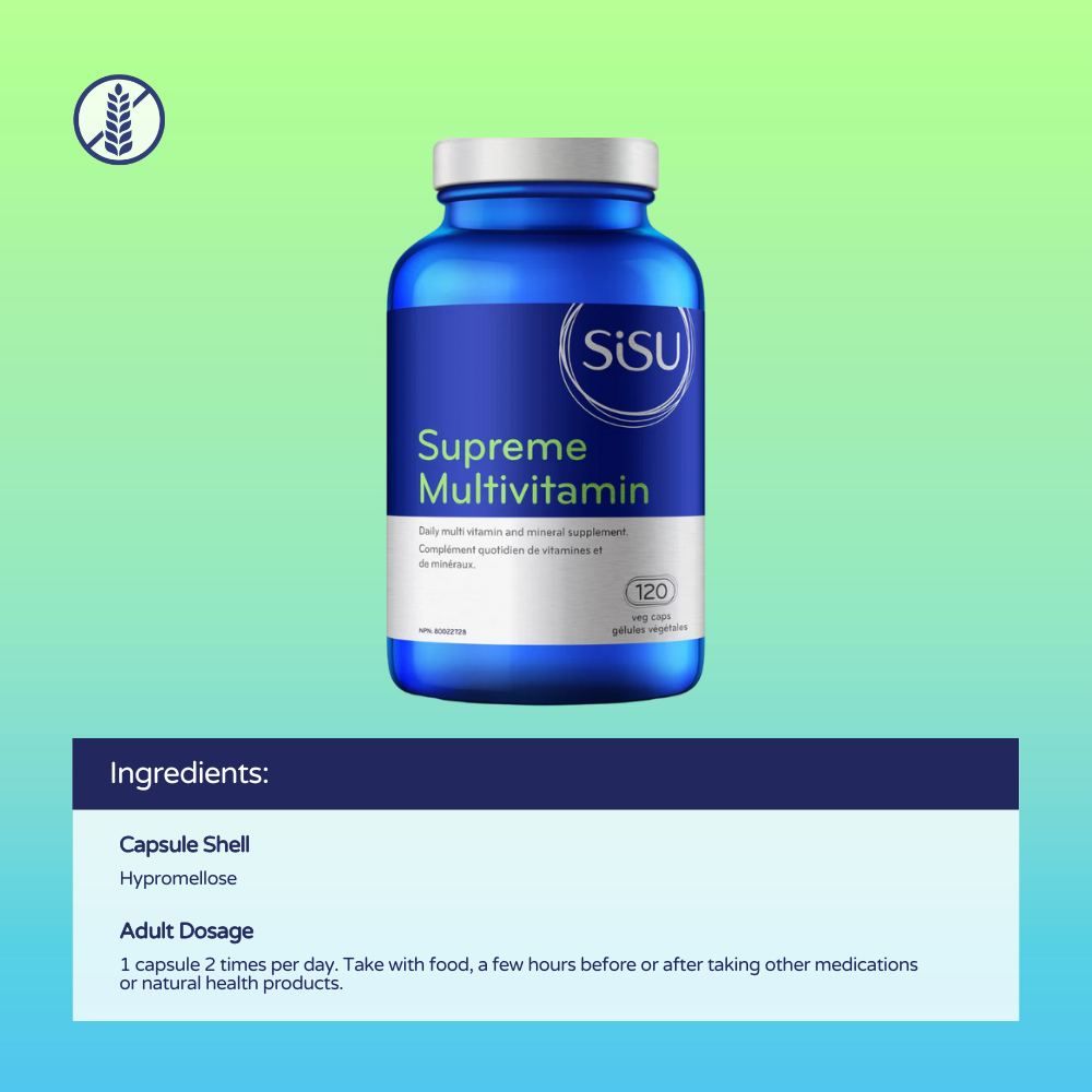 Supreme Multivitamin with Iron 120 Vcaps