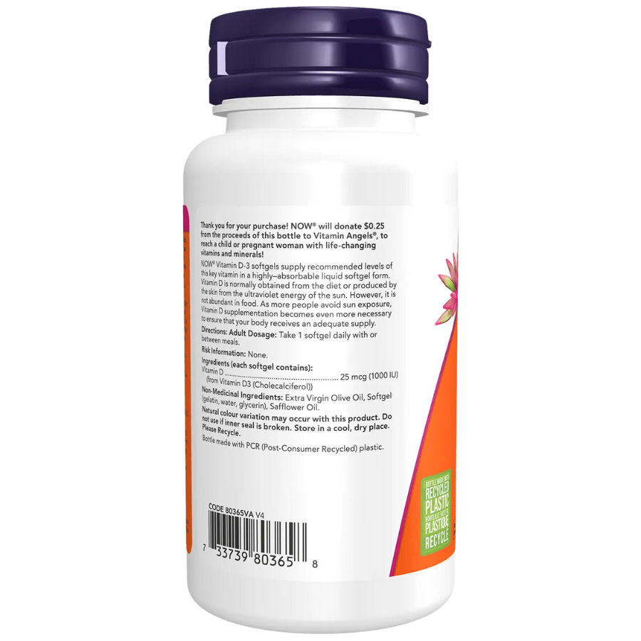 Vitamin D-3 1000 IU 360 Softgels