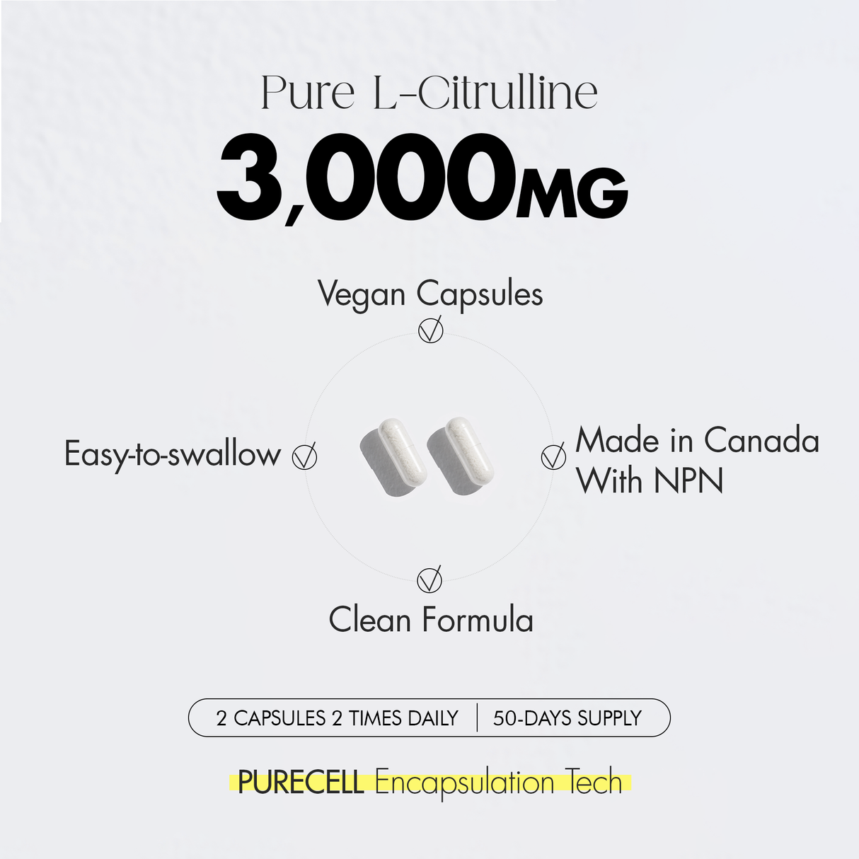 L-citrulline 750 mg 200 Capsules