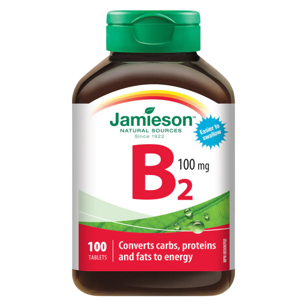 Vitamin B2 | Riboflavin 100 Tabs