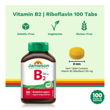 Vitamin B2 | Riboflavin 100 Tabs