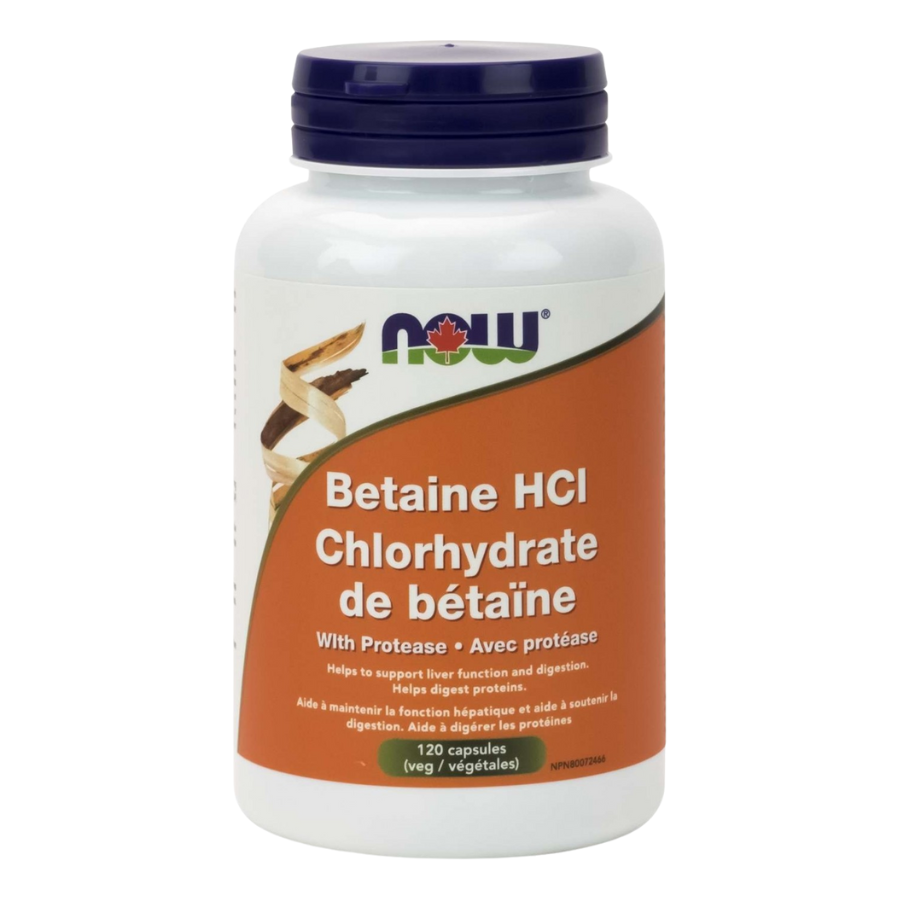 Betaine HCl, 120 Veg Capsules