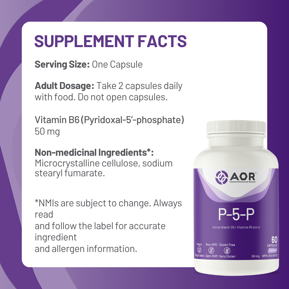 P-5-P, 60 Capsules
