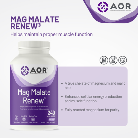 Mag Malate Renew, 240 Caps